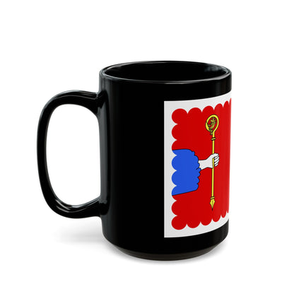 Flag of Haute Loire France - Black Coffee Mug-The Sticker Space