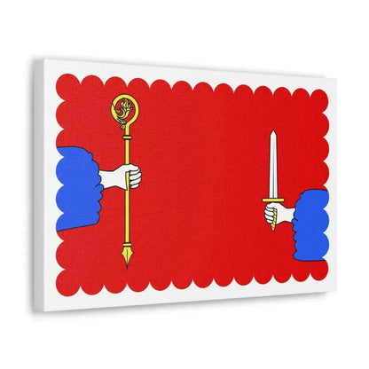 Flag of Haute Loire France - Canvas Wall Art - The Sticker Space