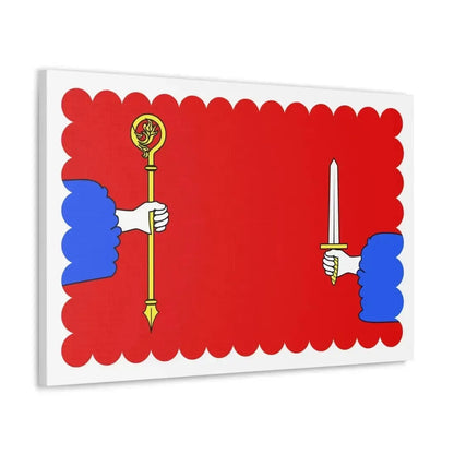 Flag of Haute Loire France - Canvas Wall Art - The Sticker Space