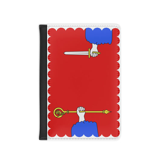 Flag of Haute Loire France - Passport Holder-3.9" x 5.8"-The Sticker Space