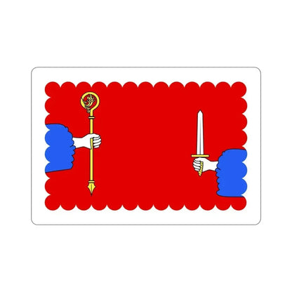 Flag of Haute Loire France STICKER Vinyl Die-Cut Decal 6 Inch - The Sticker Space