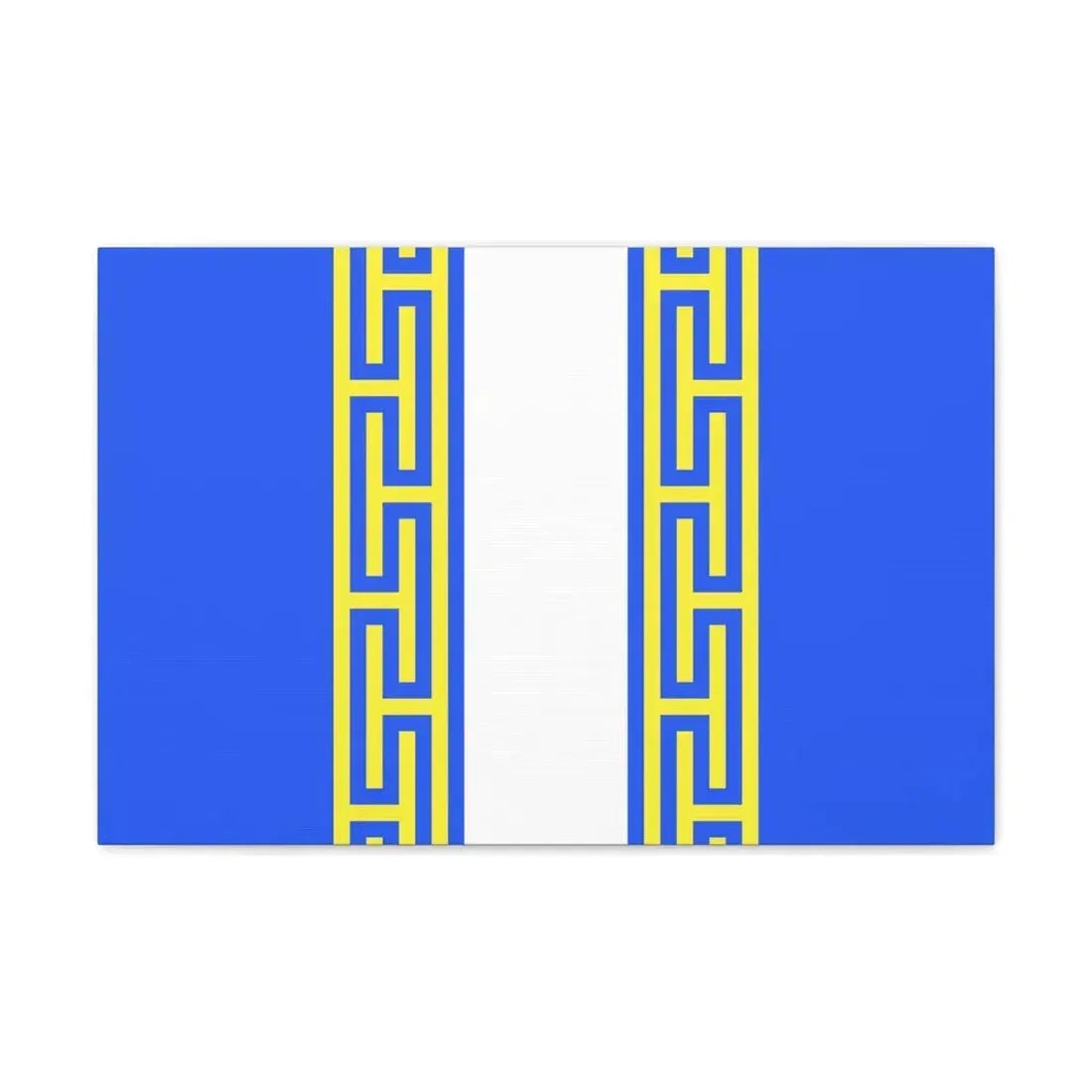 Flag of Haute Marne France 2 - Canvas Wall Art 24″ x 16″ 1.25" - The Sticker Space