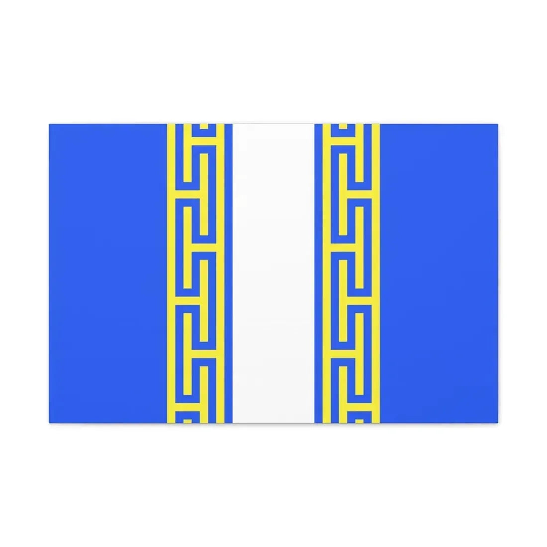 Flag of Haute Marne France 2 - Canvas Wall Art 30" x 20" 1.25" - The Sticker Space