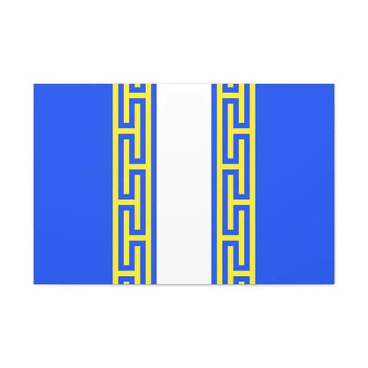 Flag of Haute Marne France 2 - Canvas Wall Art - The Sticker Space