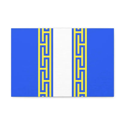 Flag of Haute Marne France 2 - Canvas Wall Art - The Sticker Space