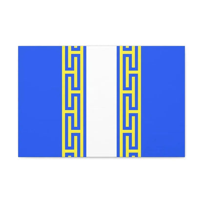 Flag of Haute Marne France 2 - Canvas Wall Art - The Sticker Space
