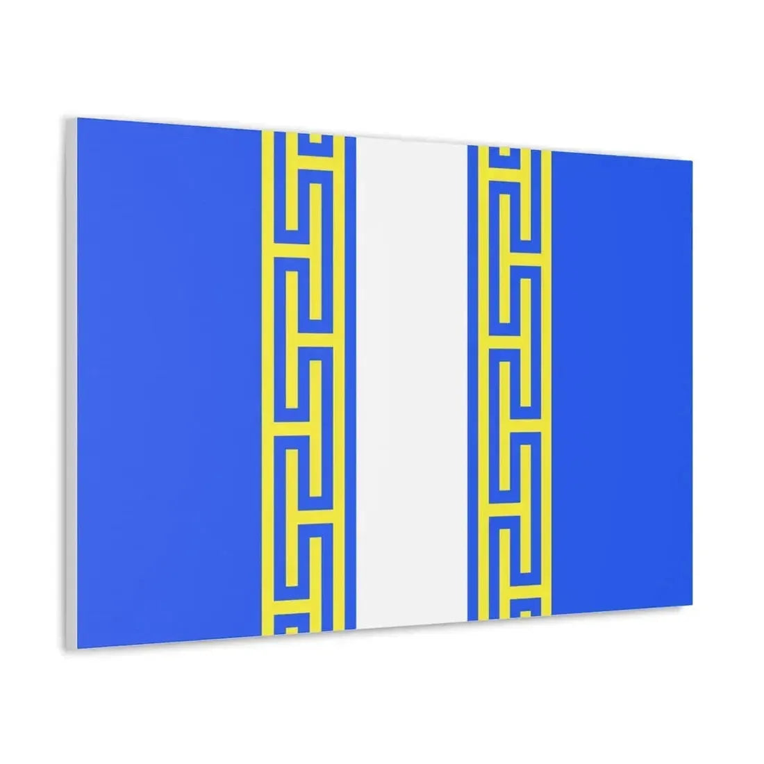 Flag of Haute Marne France 2 - Canvas Wall Art - The Sticker Space