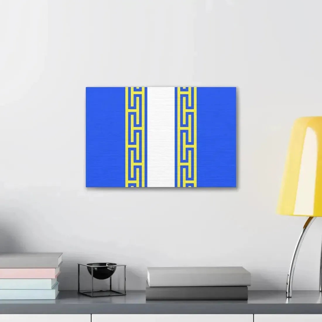 Flag of Haute Marne France 2 - Canvas Wall Art - The Sticker Space