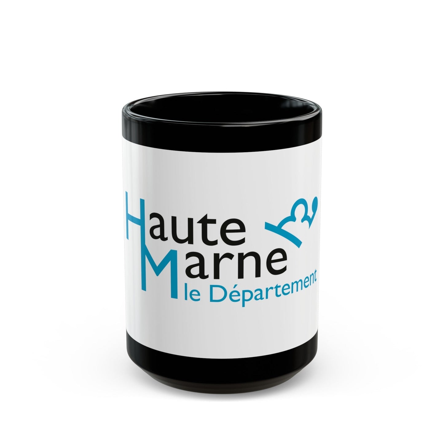 Flag of Haute Marne France - Black Coffee Mug-15oz-The Sticker Space