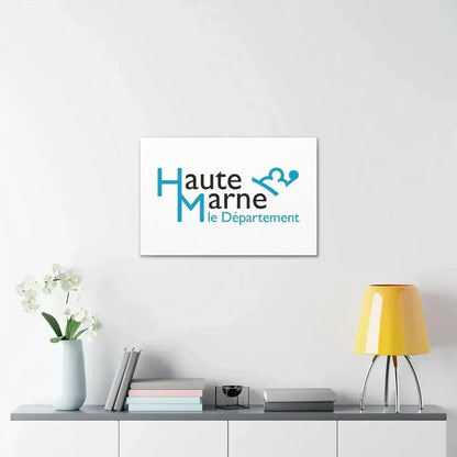 Flag of Haute Marne France - Canvas Wall Art - The Sticker Space