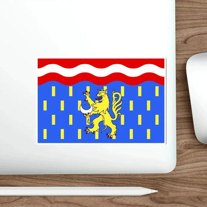 Flag of Haute Saône France 2 STICKER Vinyl Die-Cut Decal - The Sticker Space