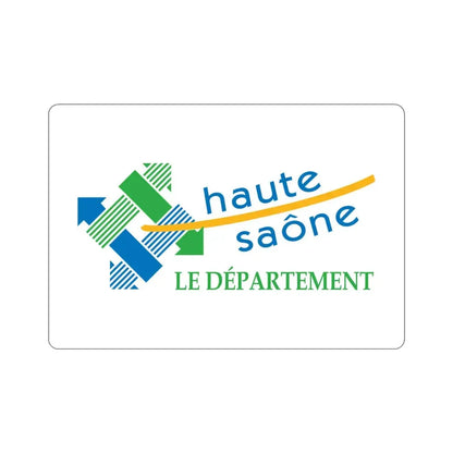 Flag of Haute Saône France STICKER Vinyl Die-Cut Decal 3 Inch - The Sticker Space