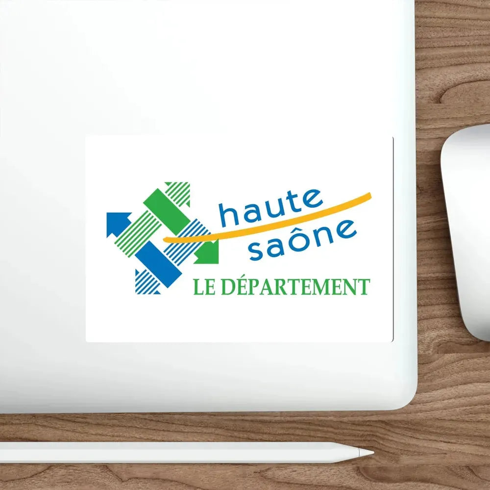 Flag of Haute Saône France STICKER Vinyl Die-Cut Decal - The Sticker Space