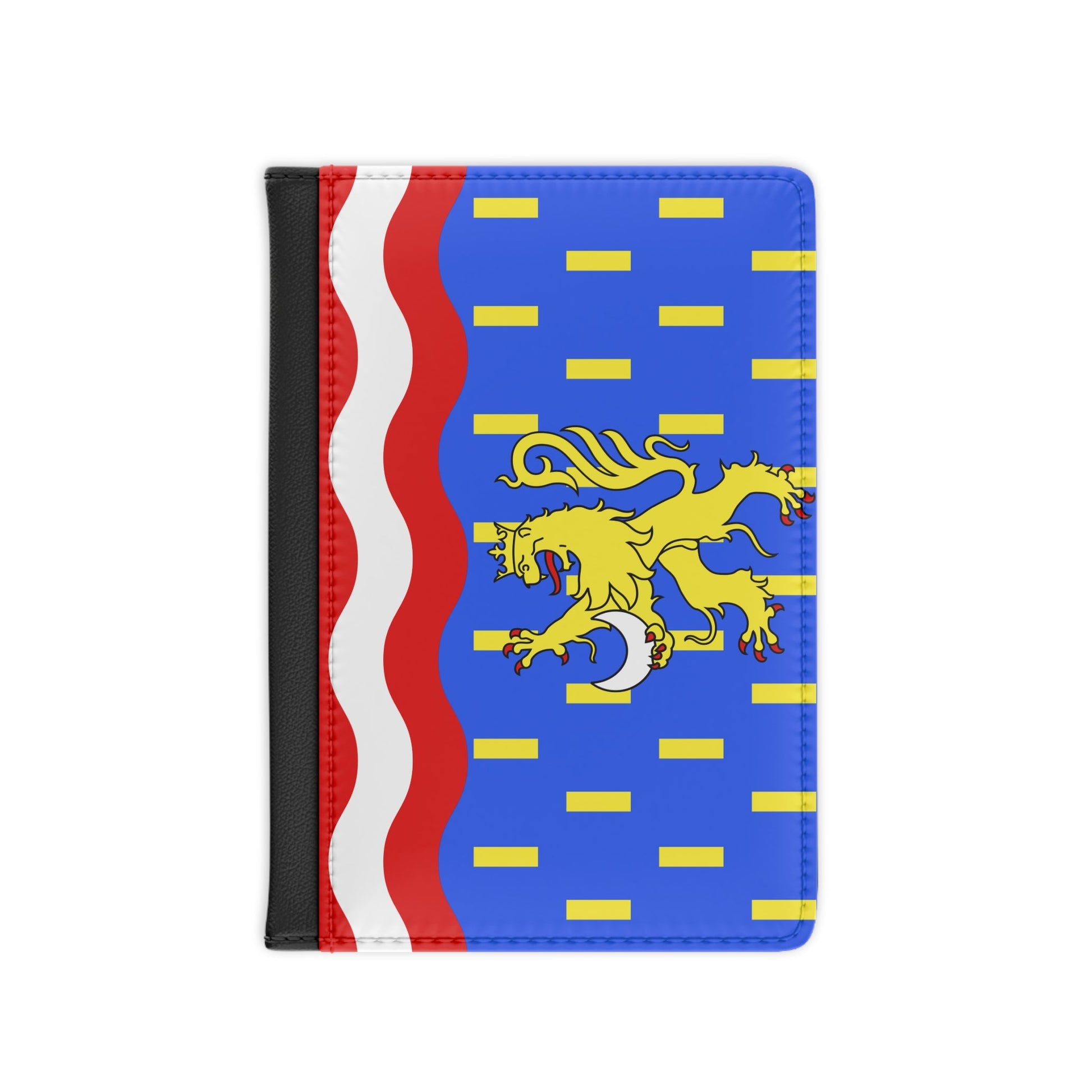 Flag of Haute Saône France 2 - Passport Holder-3.9" x 5.8"-The Sticker Space