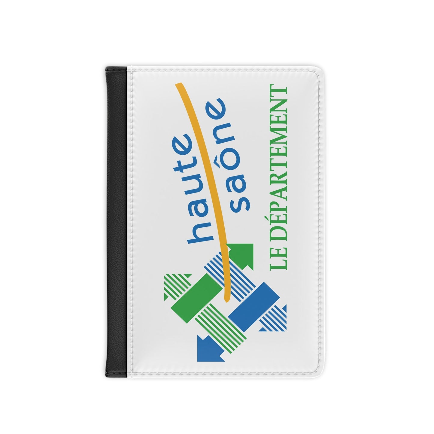 Flag of Haute Saône France - Passport Holder-3.9" x 5.8"-The Sticker Space