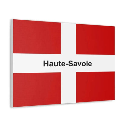 Flag of Haute Savoie France - Canvas Wall Art - The Sticker Space