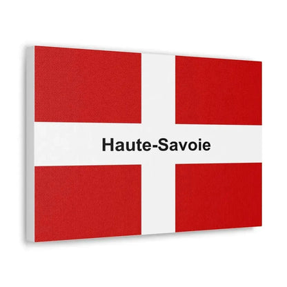 Flag of Haute Savoie France - Canvas Wall Art - The Sticker Space