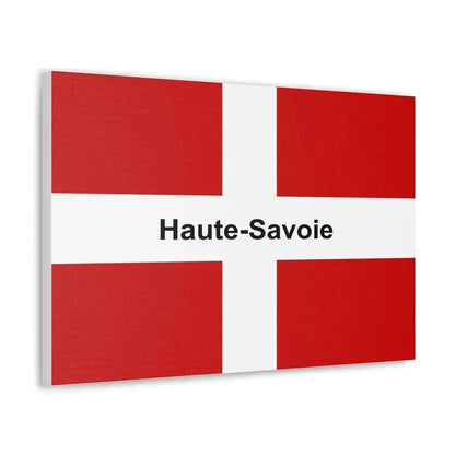 Flag of Haute Savoie France - Canvas Wall Art - The Sticker Space