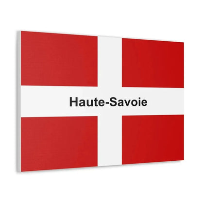 Flag of Haute Savoie France - Canvas Wall Art - The Sticker Space