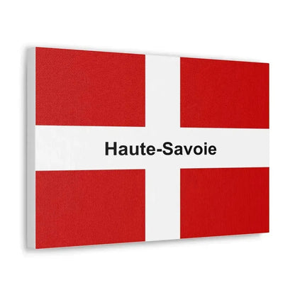 Flag of Haute Savoie France - Canvas Wall Art - The Sticker Space
