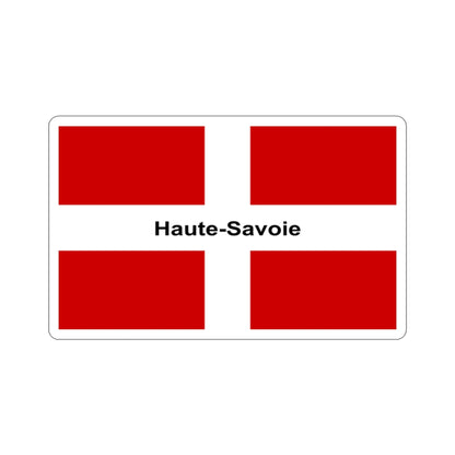 Flag of Haute Savoie France STICKER Vinyl Die-Cut Decal-2 Inch-The Sticker Space