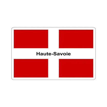 Flag of Haute Savoie France STICKER Vinyl Die-Cut Decal 2 Inch - The Sticker Space