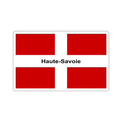 Flag of Haute Savoie France STICKER Vinyl Die-Cut Decal 2 Inch - The Sticker Space