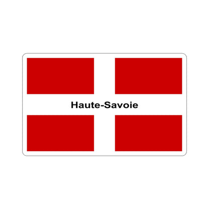 Flag of Haute Savoie France STICKER Vinyl Die-Cut Decal-3 Inch-The Sticker Space