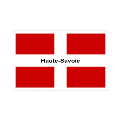 Flag of Haute Savoie France STICKER Vinyl Die-Cut Decal-5 Inch-The Sticker Space