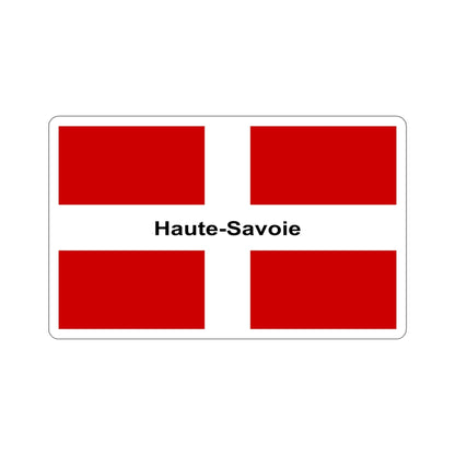 Flag of Haute Savoie France STICKER Vinyl Die-Cut Decal-6 Inch-The Sticker Space