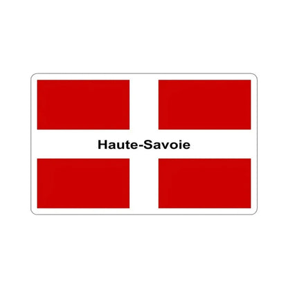 Flag of Haute Savoie France STICKER Vinyl Die-Cut Decal 6 Inch - The Sticker Space