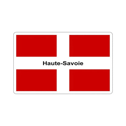 Flag of Haute Savoie France STICKER Vinyl Die-Cut Decal - The Sticker Space
