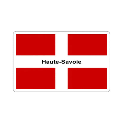 Flag of Haute Savoie France STICKER Vinyl Die-Cut Decal - The Sticker Space