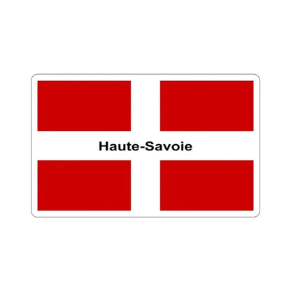 Flag of Haute Savoie France STICKER Vinyl Die-Cut Decal - The Sticker Space