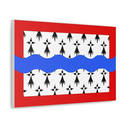 Flag of Haute Vienne France 2 - Canvas Wall Art - The Sticker Space