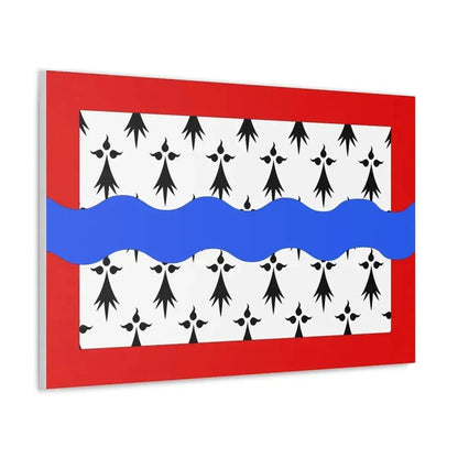 Flag of Haute Vienne France 2 - Canvas Wall Art - The Sticker Space