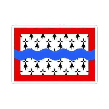 Flag of Haute Vienne France 2 STICKER Vinyl Die-Cut Decal 2 Inch - The Sticker Space