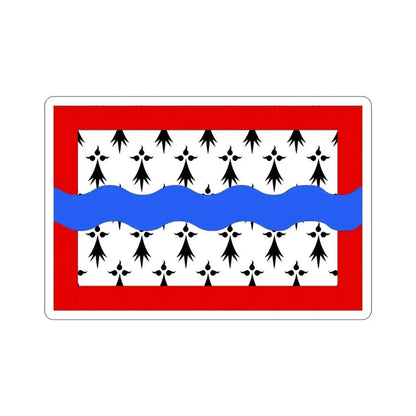 Flag of Haute Vienne France 2 STICKER Vinyl Die-Cut Decal 5 Inch - The Sticker Space
