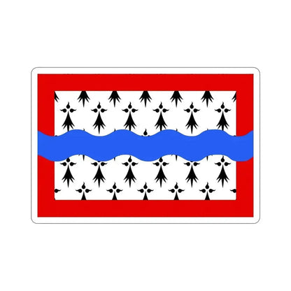 Flag of Haute Vienne France 2 STICKER Vinyl Die-Cut Decal 6 Inch - The Sticker Space