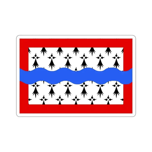 Flag of Haute Vienne France 2 STICKER Vinyl Die-Cut Decal 6 Inch - The Sticker Space