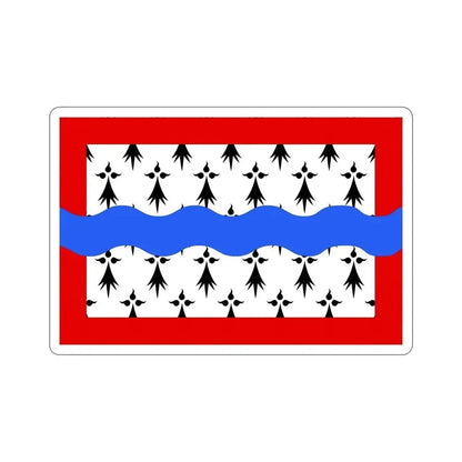 Flag of Haute Vienne France 2 STICKER Vinyl Die-Cut Decal 6 Inch - The Sticker Space