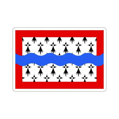 Flag of Haute Vienne France 2 STICKER Vinyl Die-Cut Decal - The Sticker Space