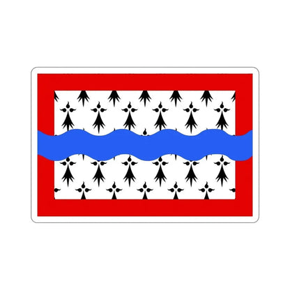 Flag of Haute Vienne France 2 STICKER Vinyl Die-Cut Decal - The Sticker Space