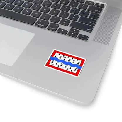 Flag of Haute Vienne France 2 - STICKER Vinyl Kiss-Cut Decal - The Sticker Space