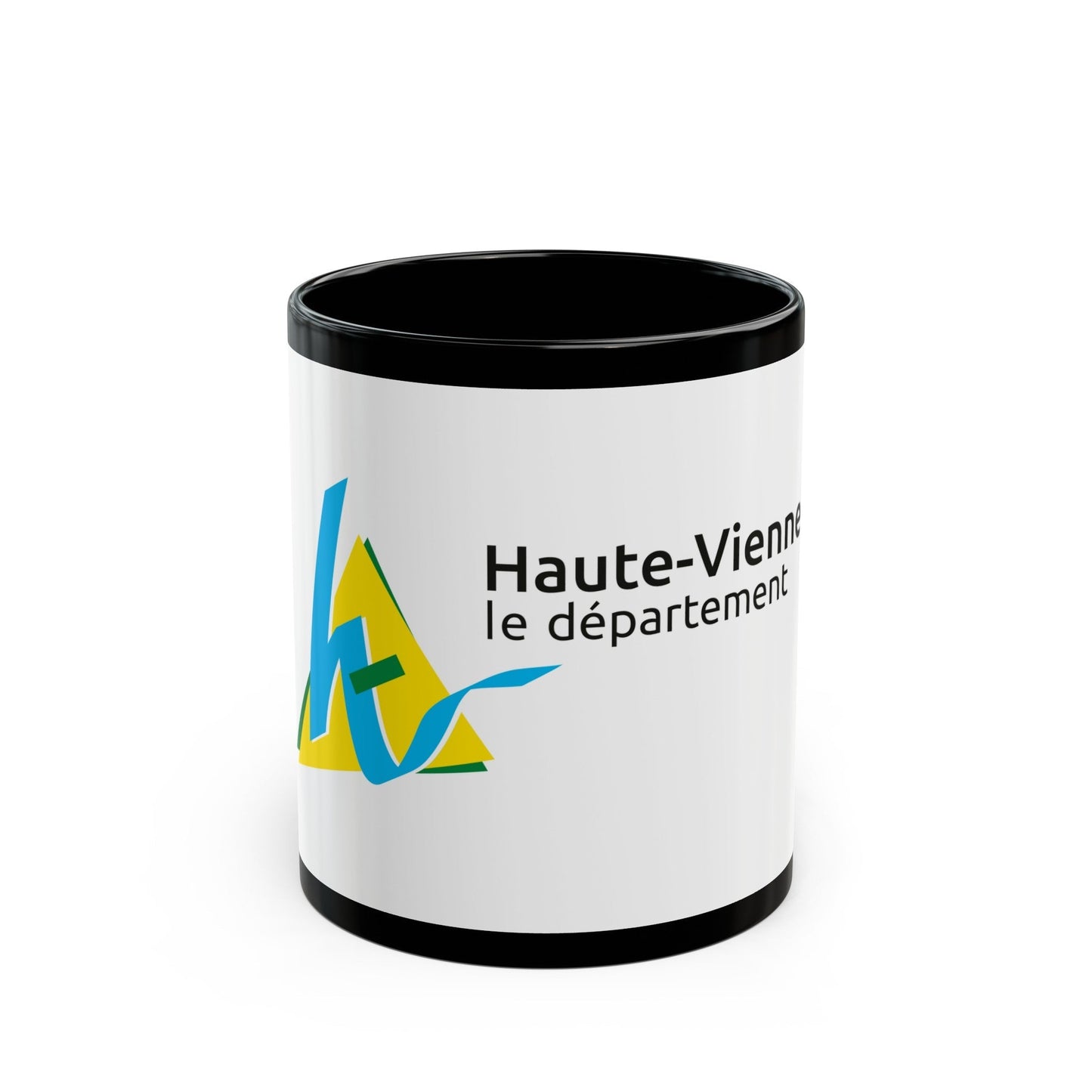 Flag of Haute Vienne France - Black Coffee Mug-11oz-The Sticker Space