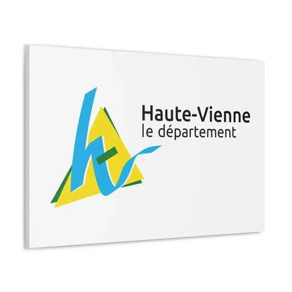 Flag of Haute Vienne France - Canvas Wall Art - The Sticker Space