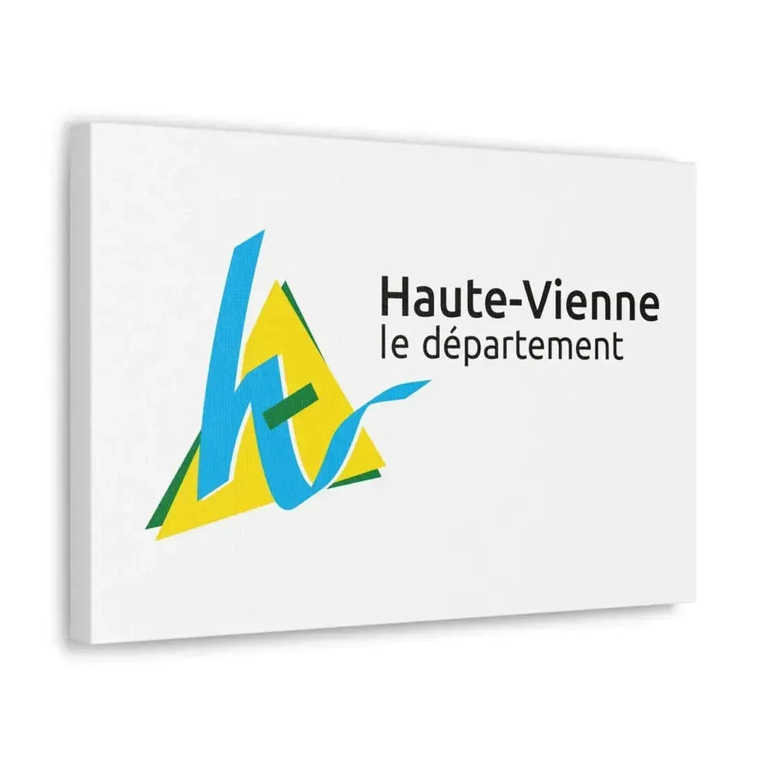 Flag of Haute Vienne France - Canvas Wall Art - The Sticker Space