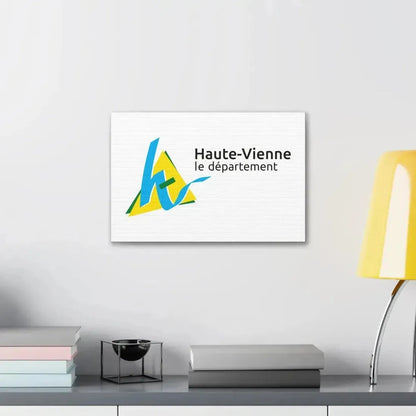 Flag of Haute Vienne France - Canvas Wall Art - The Sticker Space