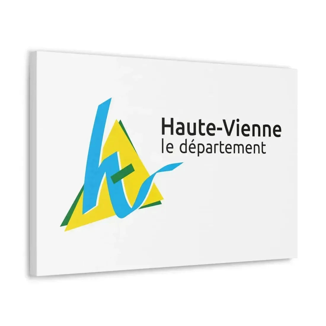 Flag of Haute Vienne France - Canvas Wall Art - The Sticker Space