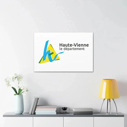 Flag of Haute Vienne France - Canvas Wall Art - The Sticker Space